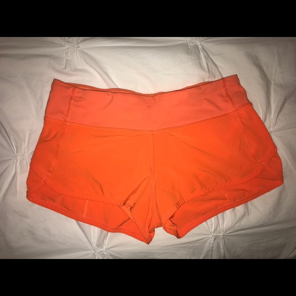 Lululemon speed up athletic shorts